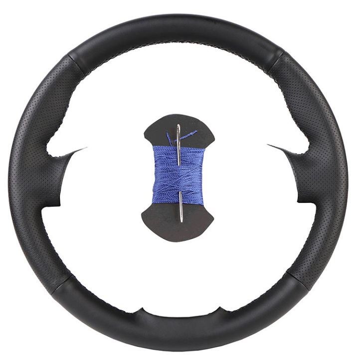 DIY Customized Car Steering Wheel Cover For Toyota Corolla 2006-2010 Matrix 2009 Auris 2007-2009 Auto Leather Steering Wrap