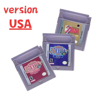 Zelda Seriesn 16บิต GBC การ์ดคอนโซลตลับเกมวิดีโอสำหรับ Legend OF Zelda เกมคลาสสิกภาษาอังกฤษ