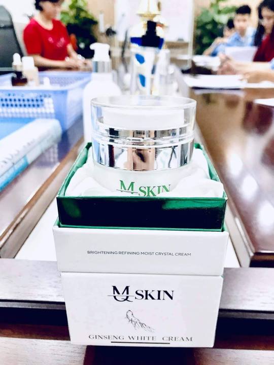 Kem Face Nhân Sâm MQ Skin có giúp giảm nếp nhăn không?
