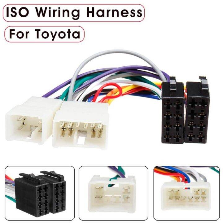 Car Stereo Radio Harness ISO Radio Wiring Harness Connector Plug