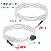 3pcs100K Ohm NTC 3950 Thermistor 1M 2M สายอุณหภูมิสูง Sensor RepRap Extruder สำหรับ3D ชิ้นส่วนเครื่องพิมพ์100K Thermistor