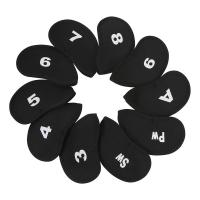 Golf Club Head Cover 10PCS Golf Head Covers With Embroidered Club Label Durable &amp; Stylish Golf Accessories For Drivers Woods &amp; H