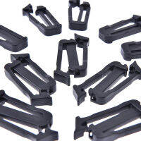 ={ 5Pcs ไนลอนและ PlasticMolle Webbing Buckle Strap Belt End Clip Adjust Keeper กระเป๋าเป้สะพายหลัง Accessories