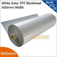 ♝✙⊕ 5Meter/Lot Wholesale 1100mm Solar Back Sheet 0.35mm Thickness PV Back Sheet Solar White TPT for Encapsulation Solar Panel TUV