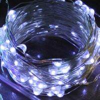 {Best-selling party decoration} ไฟ Led เชือกลวดทองแดง10/20/30/40เมตร USB หรือแบตเตอรี่8โหมดไฟควบคุมระยะไกลมาลัยนางฟ้าสำหรับงานแต่งงานตกแต่งคริสต์มาส