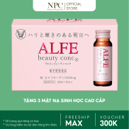 Hộp 10 chai Collagen nội địa Nhật Bản Alfe Beauty Conc 50ml chai
