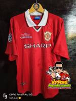 #เสื้อแมนยู เหย้า 1999 1 ดาว เกรด เรโทร AAA    ไซร์ 2XL อก 46-47/31"   ฟลูออฟชั่น UCL  No. 7 เดวิด แบ็คแฮม   ชื่อเบอร์กำมะยี่ อาร์มกำมะยี่