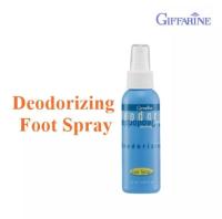 สเปรย์ฉีดเท้ากิฟฺฟารีนสเปรย์ระงับกลิ่นเท้ากิฟฺฟารีนgiffarineDeodorizing Foot Spray 110 ml. ดับกลิ่นเท้า ระงับเหงื่อ เท้าเหม็น เสปรย์ฉีดเท้า ไม่มีแก๊ส แห้งเร็ว ไม่เหนียว เย็นสดชื่น ฉีดเท้าเหม็น ตีนเหม็น ของแท้เก็บเงินปลายทางได้