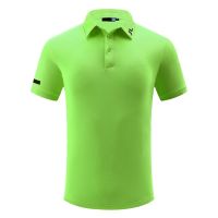 J.linderberg New Style golf Clothes Short-Sleeved polo Shirt Breathable Casual Lapel T-Shirt Sports Jersey Customization