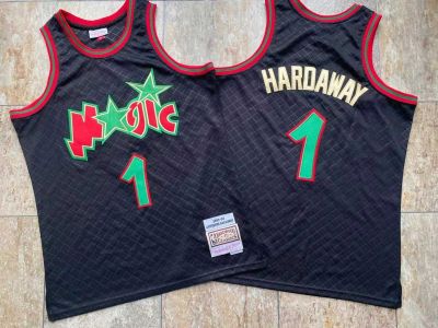 Top-quality Hot Sale Mens Orlando Magic 1 Penny Hardaway Mitchell Ness 1993-94 Neapolitan Jersey - Black