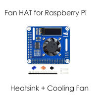 Cooling Fan Radiator Cooler Module Expansion Board HeatSink HAT Starter Kit for RPI RPI4 Raspberry Pi 3 Model B 3B Plus 4 4B