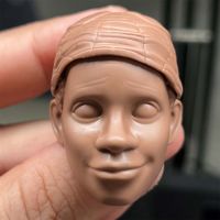 Unpainted 16 Scale Miles Head Sculpt รุ่นสำหรับ12นิ้ว Action Figure ตุ๊กตาภาพวาด Exercise