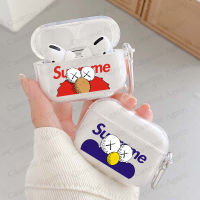 Soft Protector ฝาครอบสำหรับ Apple Airpods 1 2 3 Pro 2 Sesame Street ยี่ห้อคุกกี้ ELMO วงเล็บการ์ตูนโปร่งใสกรณี AirPods-hsdgsda