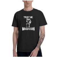 【HOT】Carelin1188 New Trust Me IM A Magician Funny T-Shirt Magic Show Performer Printed T Shirt Fashion Top Tee Shirt Summer 100%cotton