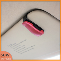 ? SUW 1x รถแฟชั่น Sun Visor แว่นตากันแดดแว่นตาแว่นตา Card PEN Holder CLIP Car