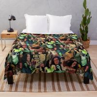 【CW】✾♠▼  Type O Negative: Steele Dark Goth Collage Edit II Throw Blanket Soft