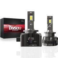 TXVSO8 D1S อเนกประสงค์ Led Canbus 6000K ไฟหน้ารถยนต์หลอดไฟ D2S D3S D4S D8S ไฟ12V อัตโนมัติ70W 14000LM โคมไฟ HID แปลง2022