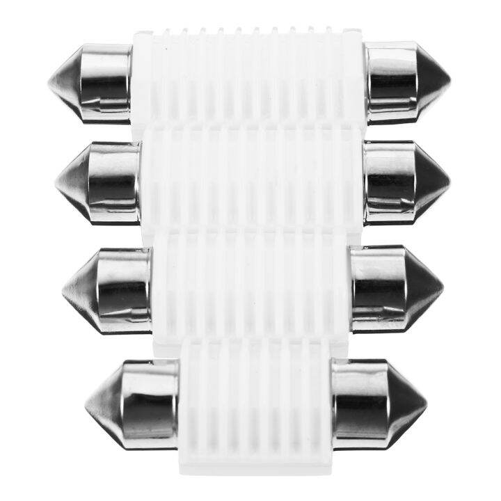 2ชิ้น12โวลต์สีขาว31-36-39-41มิลลิเมตรหลอดไฟ-led-c5w-c10w-ไฟ-led-รถยนต์ประดับด้วยพู่ห้อยแสงภายในรถยนต์หลอดไฟอ่านหนังสือโคมไฟทรงโดม