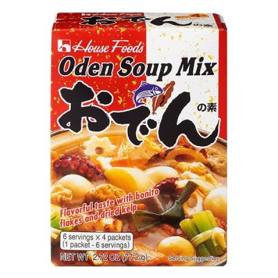 *พร้อมส่ง* ผงซุปกึ่งสำเร็จรูปสำหรับทำโอเด้ง ซุปมิกซ์  ตราเฮ้าส์ฟู้ดส์ | Oden Soup Mix House Foods ผงซุป โอเด้งญี่ปุ่น