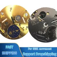 1PC Gold/Sliver 9231 Watch Movement with Battery Replacement For ISA Cal.9231 Movement 5 Hands Watch Movement Repair Accessories