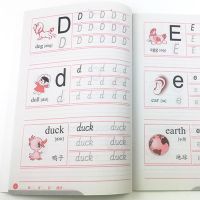 【cw】 46page Preschool English 26 Alphabet Writing Calligraphy Copybook for kids Children Practice Toddler Educational Book 1