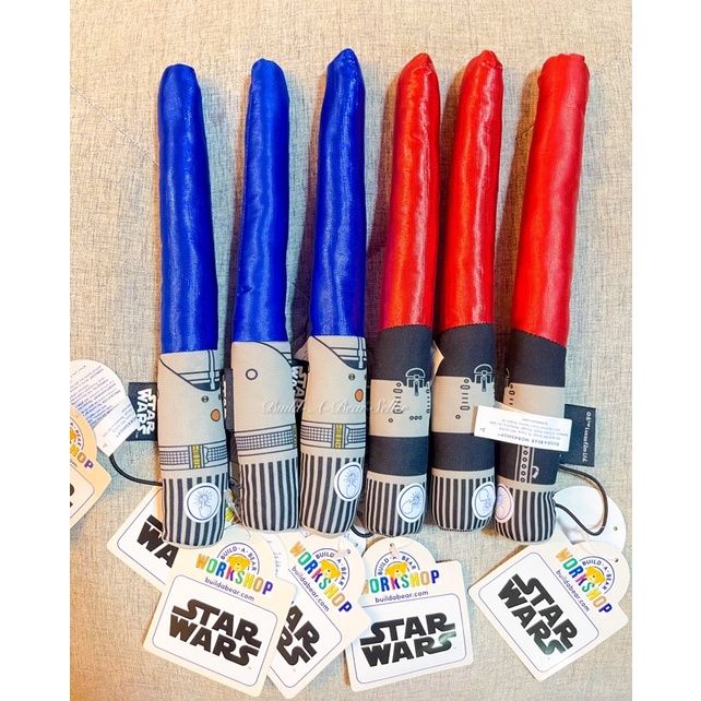 new-สินค้าใหม่-มีเสียง-มีไฟ-ดาบสตาวอร์-lightsaber-star-wars-อุปกรณ์-ตุ๊กตาบิ้วอะแบร์-build-a-bear-workshop