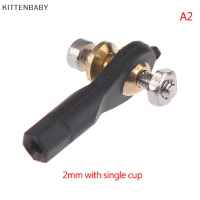 KITTENBABY ตัวเชื่อมข้อต่อ M3 M2 RC ปลายก้านพร้อมชุดสกรูสำหรับรถเครื่องบิน RC