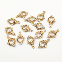 New arrival! 20x12mm 50pcs Cubic Zirconia Drop Charm for Handmade Necklace Earring DIY Parts Jewelry Findings &amp; Components