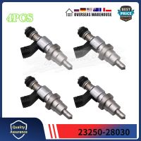 ชุด4เหมาะสำหรับ Toyota Allion Avensis Caldina Gaia Nadia Opa Premio Vista Voxy หัวฉีดน้ำมันเชื้อเพลิง23250-28030 2325028030