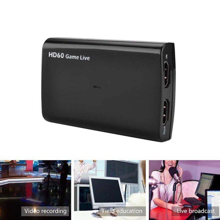 SWEOLQ Mic Audio Input USB 3.0 Full HD Capture Card Capturing Game Live