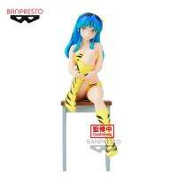 โมเดลชุดฟิกเกอร์แอคชั่นฟิกเกอร์อนิเมะทำจาก PVC 22CM เวลาผ่อนคลาย Yatsura Lum BANPRESTO ของแท้ในสต็อก