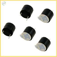 UNDATA 5pcs ขั้ว2ขั้ว Piezo Buzzer 5V ค่ะ 129.5มม. เสียงกริ่งต่อเนื่อง ปลั๊กอิน เอบีเอสเอบีเอส เสียงกริ่ง