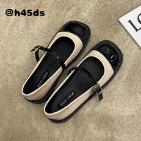 Ladies Shoes 2022 New British Style French R Flat Small Leather Shoes Womens Shoes Mary Jane Loafers Shoes