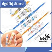 Dgdfhj Shop 50pcs Electrical Heat Shrink Tube Soldering Cable Wire Connector Butt Sleeve Seal Terminals Insulated Solder Waterproof