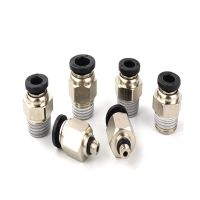 Black Quick Plug Air Pipe Connector PC8-02 Thread Straight-through 4-m5/PC6-01/PC10-03/12-04 Pipe Fittings  Accessories