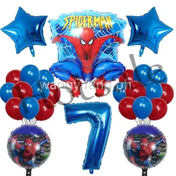 Bouquet de globos Spiderman  Balloons, Metallic balloons, Foil balloons
