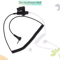 Sunflower 1 PIN 3.5MM แอบแฝง Acoustic Tube หูฟังหูฟังเสียงหนาแน่น Air Tube Headset