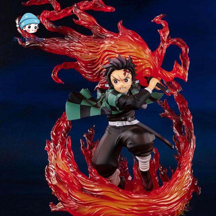 anime-fan-เวอร์ชั่น-q-kimetsu-no-yaiba-เปลวไฟ-ทันจิโร่-คามาโดะ-ทันจิโร่-ตุ๊กตาของเล่น-เครื่องประดับตุ๊กตา-แอ็คชั่นฟิกเกอร์-demon-slayer-หุ่นจำลอง-ฟิกเกอร์ของเล่น