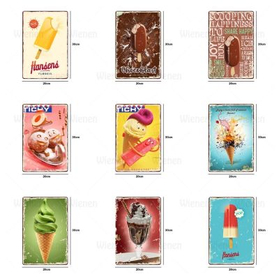 【HOT】☃✺□ Tin Painting A Variety of Flavors Supermarket Bar Wall Poster Iron Board Decoration