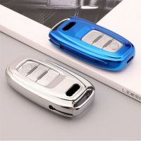 [A Car Home] สำหรับ Audi A4 B8 A5 A6 A7 A8 Q5 SQ5 S4 S5 S6 S7 S8 TPU Remote Key Holder อุปกรณ์เสริม