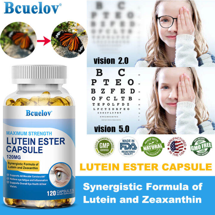 Eye Vitamins Eye Care Lutein Supplement Maize Yellow Lutein