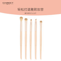 Jiami Facial Makeup Set Brush แปรงไฮไลท์แปรงอายแชโดว์แปรงเขียนคิ้วแปรงทาปากคอนซีลเลอร์อายไลเนอร์แปรงแต่งหน้าห้า *