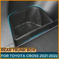 ☃ Rear Trunk Storage Box For Toyota Corolla Cross 2022 Interior Rear Side Trunk Box For Toyota Corolla Cross 2021 Car ACCESSORIES