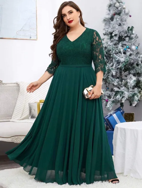 Ever Pretty Formal Plus Size Evening Dresses Elegant Long Gown Sleeve ...