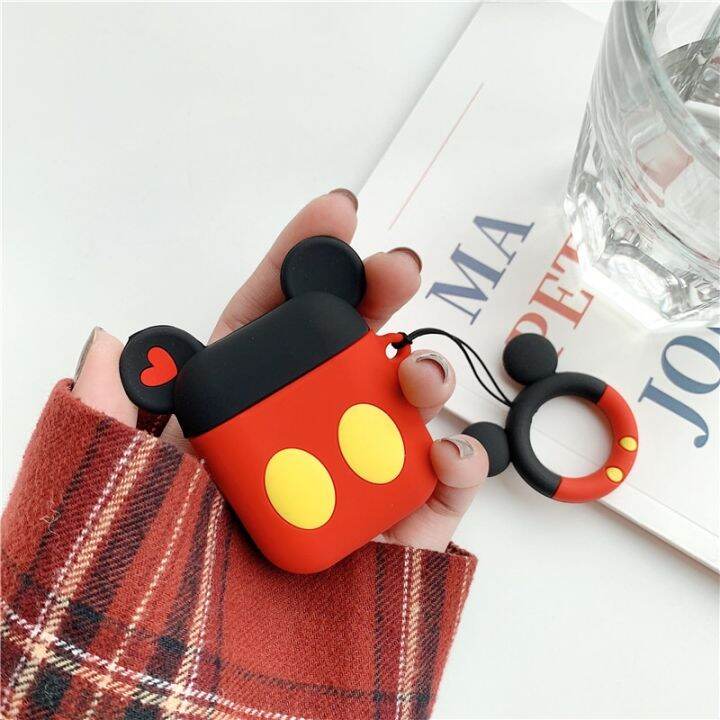 cute-minnie-polka-dots-bow-silicone-case-for-apple-airpods-2-3-pro-earphone-charging-headphones-case-airpods-protect-cover-wireless-earbud-cases