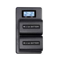 Ultrarich LCD Smart Charger NP-FH70สามารถชาร์จ FV90 FV70 FH100 FV100 FH50