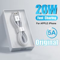 [3C electronic digital] ของแท้ USB 20W สายสำหรับแอปเปิล iPhone 14 13 12 11 Pro Max ตัวชาร์จเร็วขนาดเล็ก XR XS Max 8 Plus SE สายชาร์จโทรศัพท์ Lightning วันที่