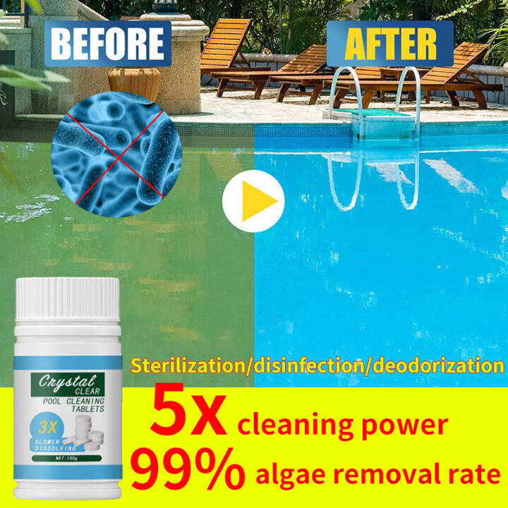 Chlorine for Swimming Pool Swimming Pool Clener Algaecide for Swimming