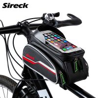 Sireck Waterproof Bicycle Bag 6.2 Touchscreen MTB Bike Bag Reflective Cycling Frame Saddle Top Tube Bag Bike Accessories