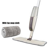 Spray Mop With Reusable Microfiber Pads 360 Degree Metal Handle Mop for Home Kitchen Laminate Wood Ceramic Tiles Floor Cleaning